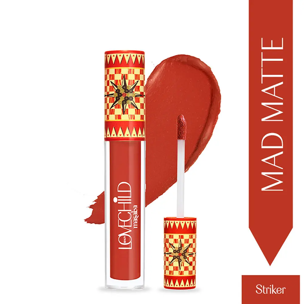 LoveChild Masaba - Game On! - 04 Striker - Mad-Matte Liquid Lipstick