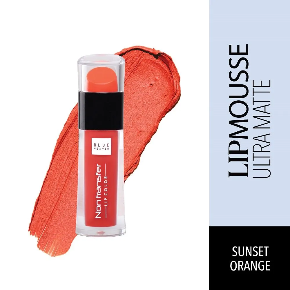 Blue Heaven Lip Mousse - Sunset Orange 02