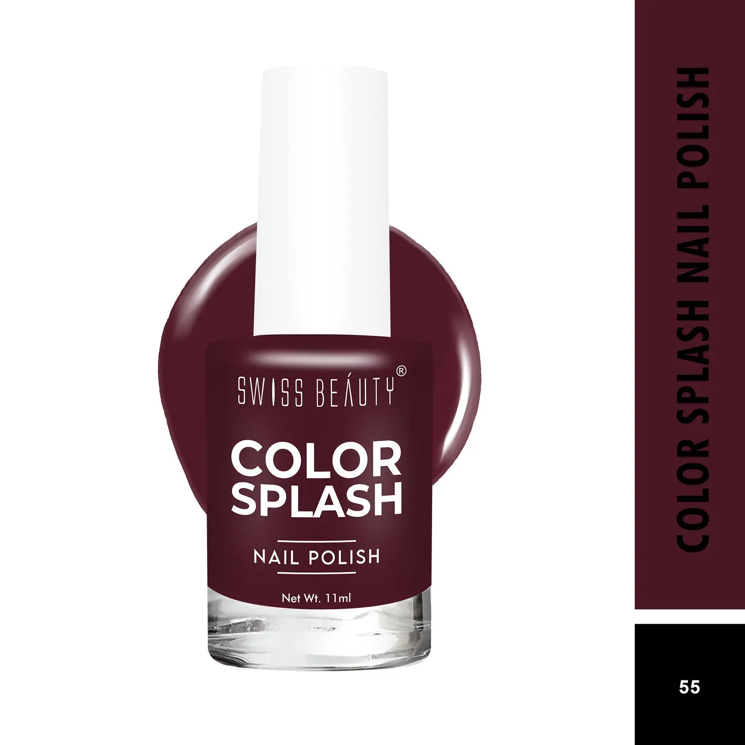 Swiss Beauty Color Splash Nail Polish Shade-55 (11 ml)