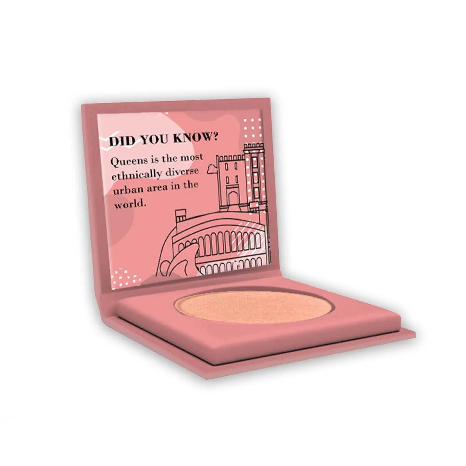 NY Bae Blinkin' Eyeshadow - Queens 7 (1.2 g) | Pink| Single Eyeshadow | Shimmer Finish | High Colour Payoff | Long lasting | Lightweight