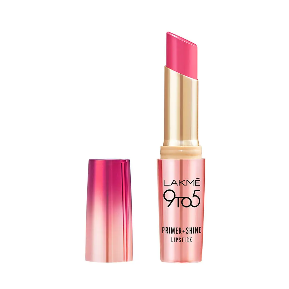 Lakme 9to5 P+S Lipstick, Pink Rose, 3.6 gm