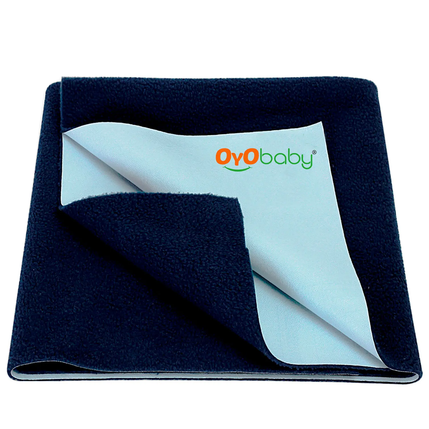 OYO Baby Waterproof Bed Protector Baby Dry Sheet, Extra Large, Dark Blue (140 cm x 200 cm)