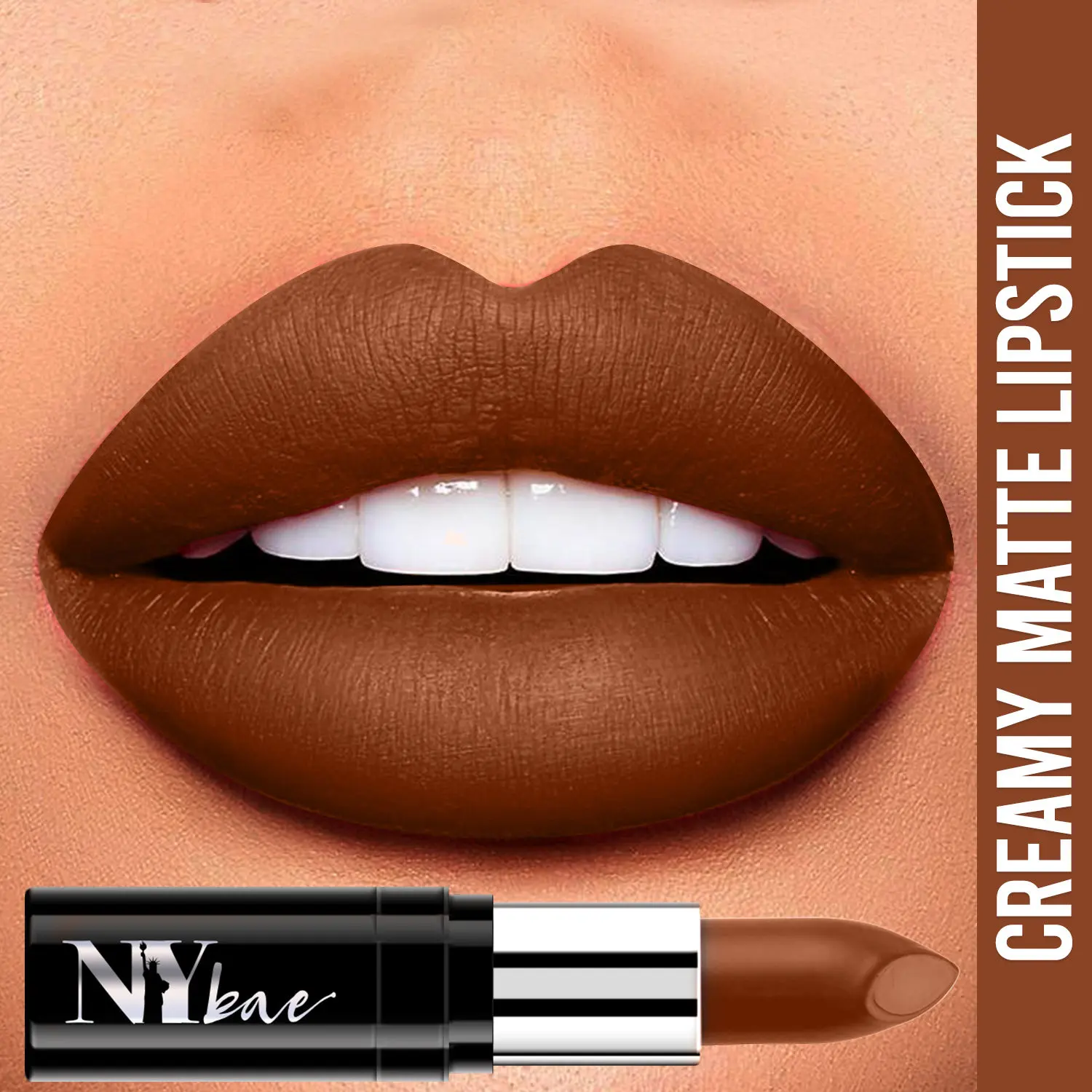 NY Bae Lipstick  Creamy Matte  Nude - Sexy Seaport Lady 35