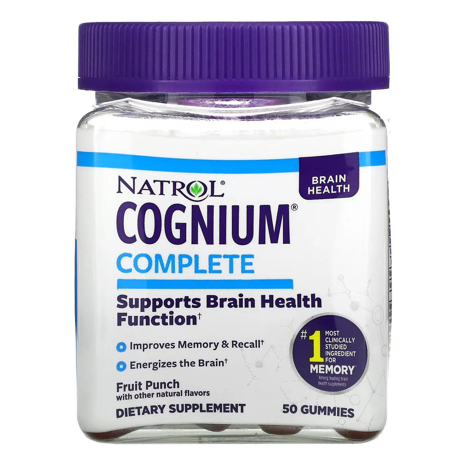 Cognium Complete, Fruit Punch, 50 Gummies