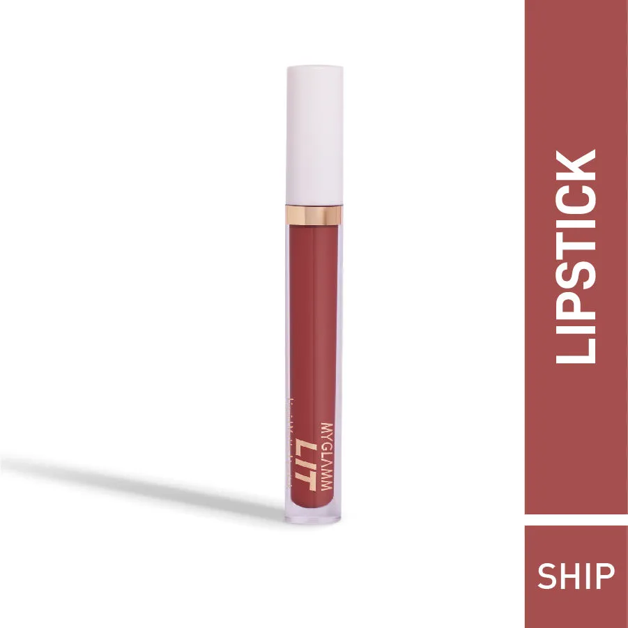 MyGlamm Lit Liquid Matte Lipstick-Ship