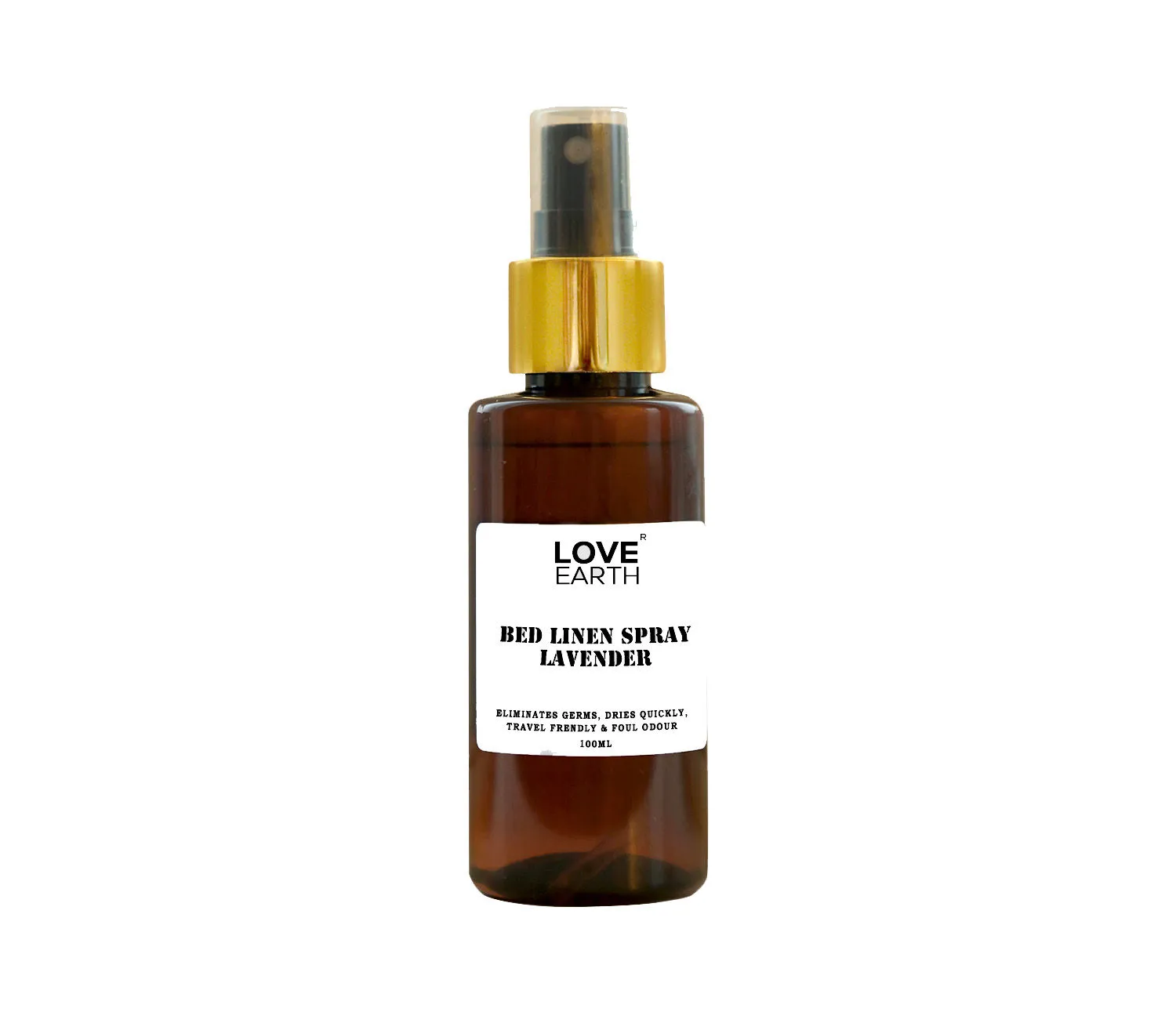 Love Earth Bed Linen Spray Anti-anxiety Mood Enhancer with Lavender & Tea Tree Oil