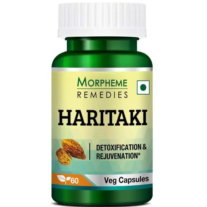 Morpheme Haritaki - 500mg Extract 60 Veg Caps