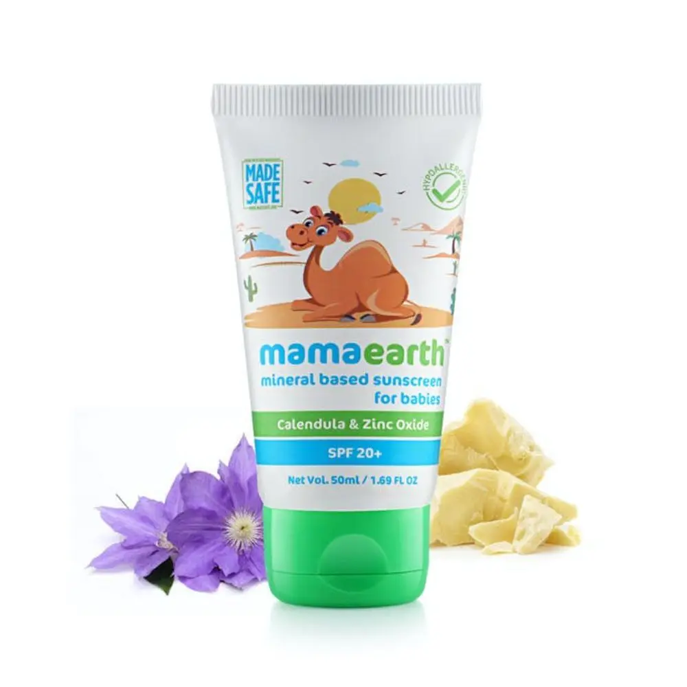 Mamaearth Mineral Based Sunscreen For Babies (50 ml)