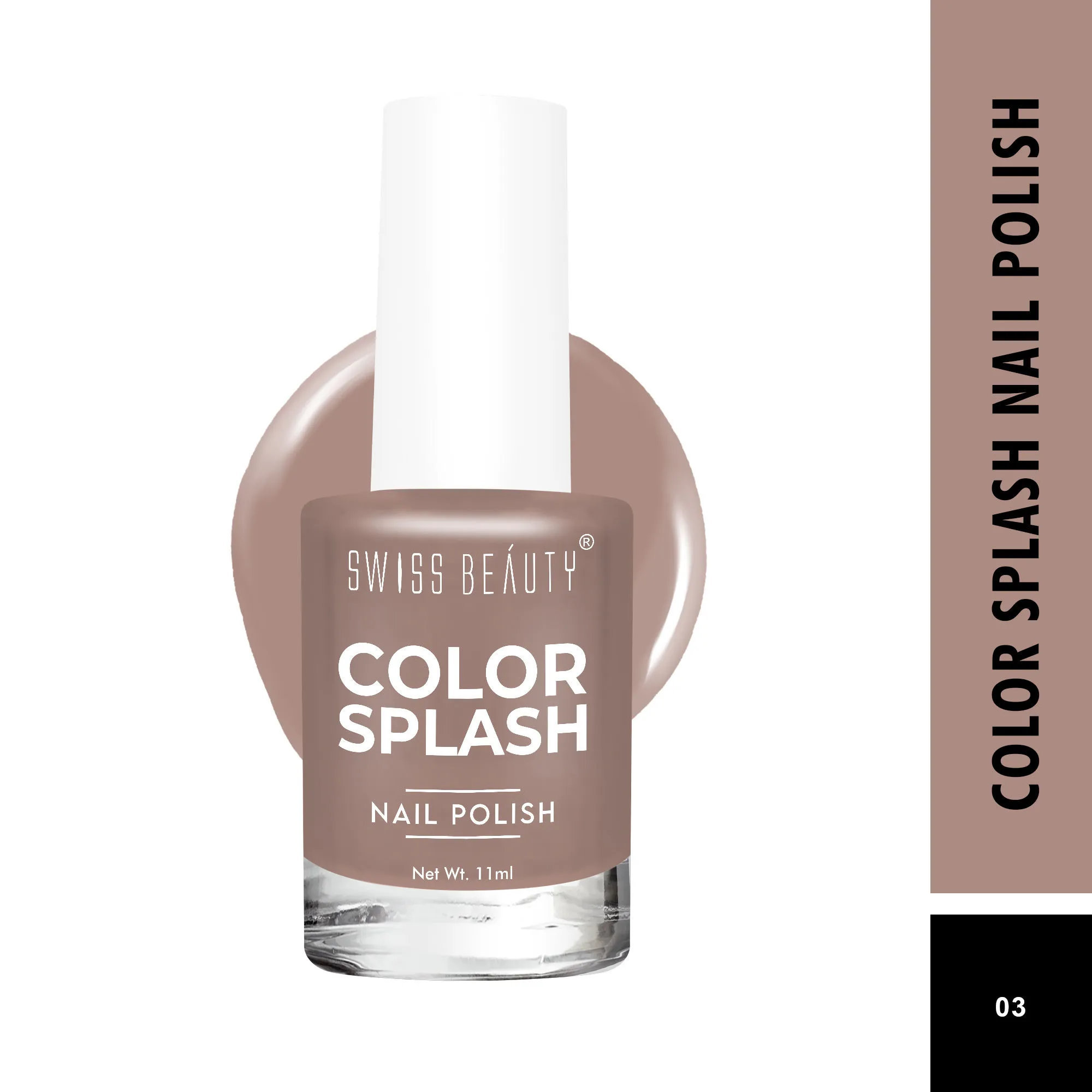 Swiss Beauty Color Splash Nail Polish - Shade-03