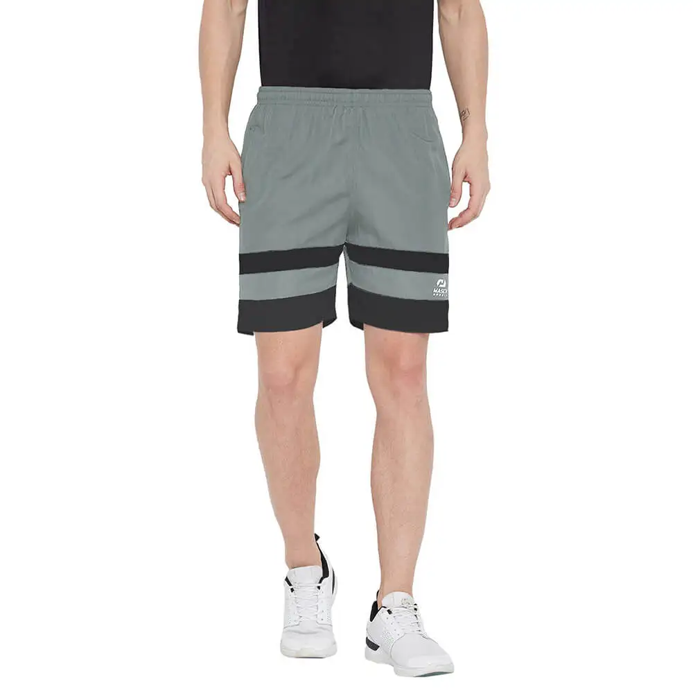 Masch Sports Mens Regular Fit Polyester Shorts,  XXL  Grey