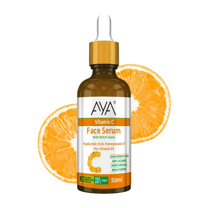 AYA Vitamin C Face Serum For Skin Hydration, Anti-Ageing, Moisturizing And Brightening