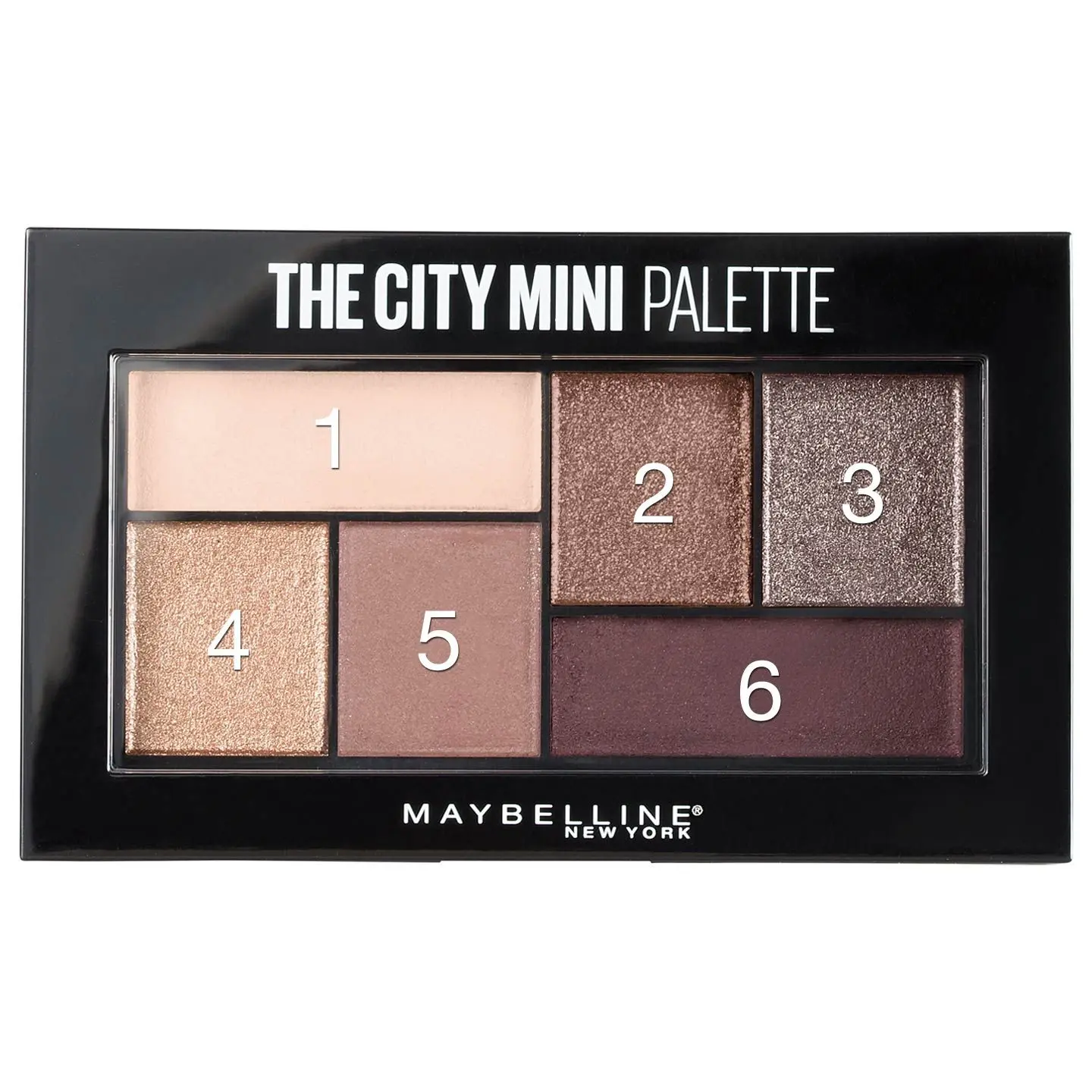 Maybelline New York City Mini Eyeshadow Palette, chll Brunch Neutrals