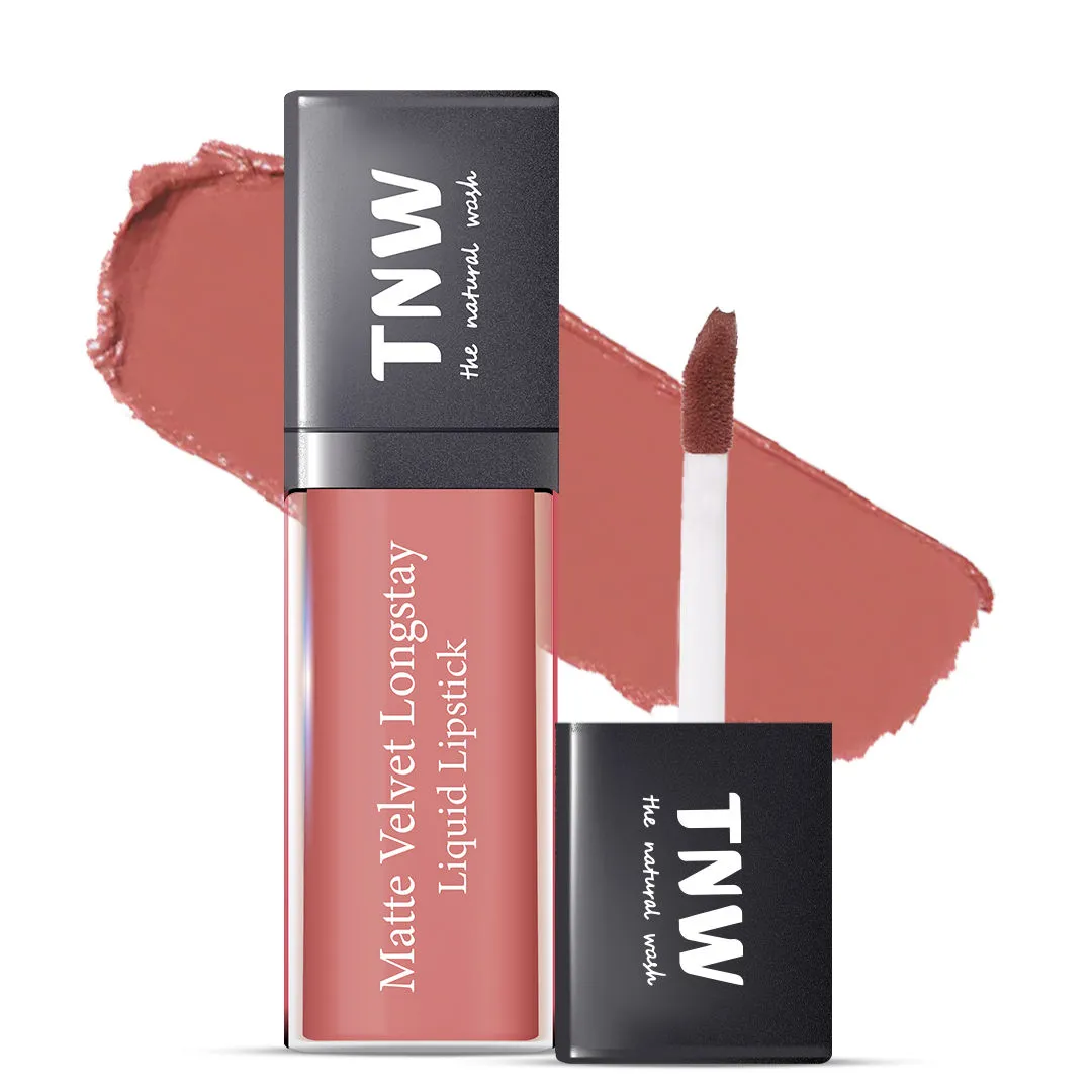 TNW The Natural Wash Matte Velvet Longstay Liquid Lipstick - Magical Mauve