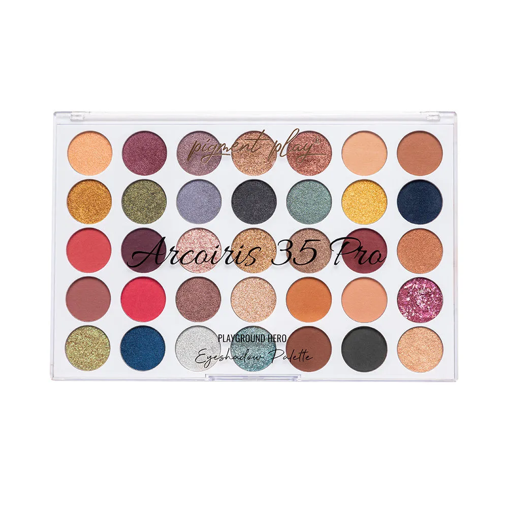 Pigment Play Playground Hero 35 Pro Arcoiris Eyeshadow Palette