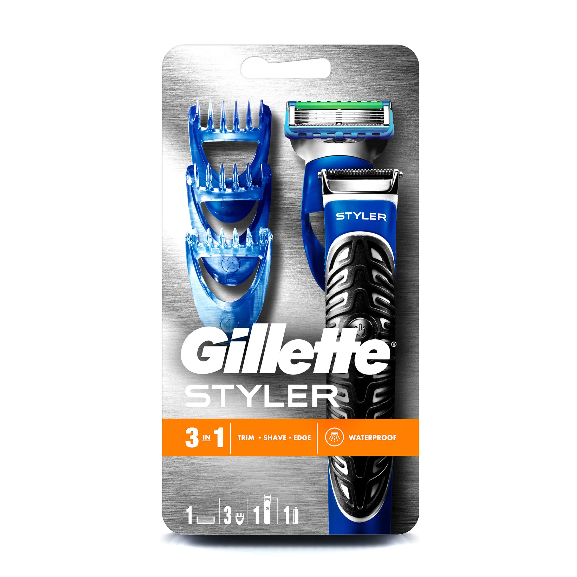 Gillette Fusion Proglide Styler 3-In-1