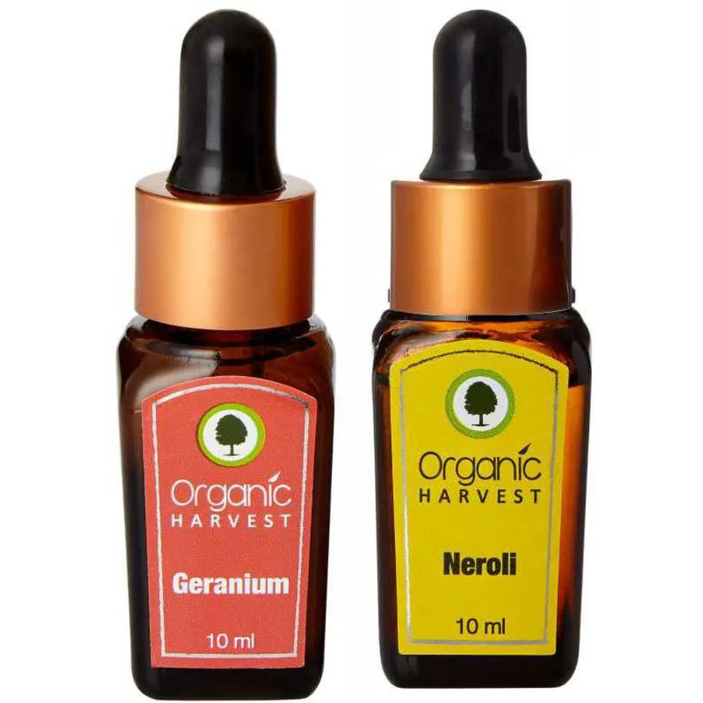 Organic Harvest Geranium & Neroli Essential Oil