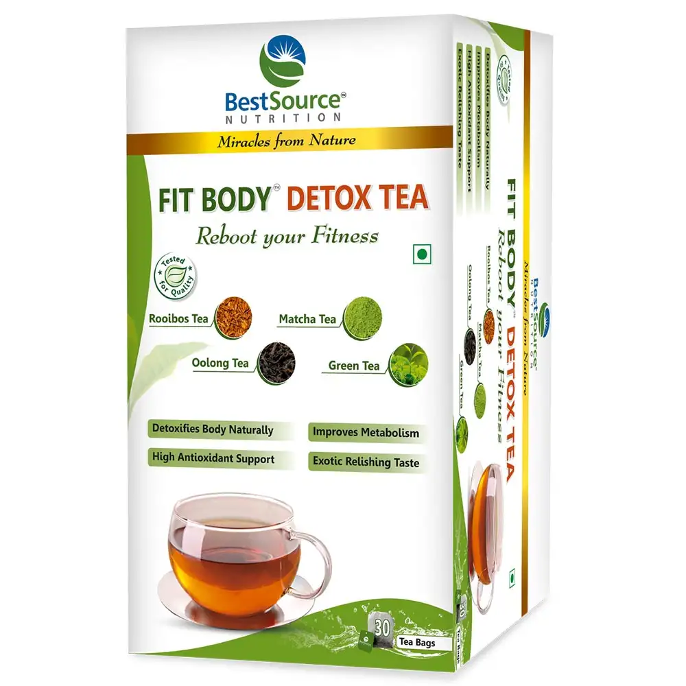 BestSource Nutrition Fit Body Detox Tea,  Natural  30 Tea Bag(s)