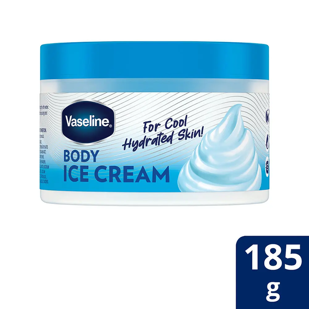 Vaseline Body Ice Cream, 185 g