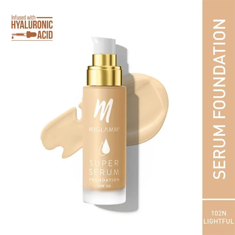 MyGlamm Super Serum Foundation-102N Lightful (30 g)