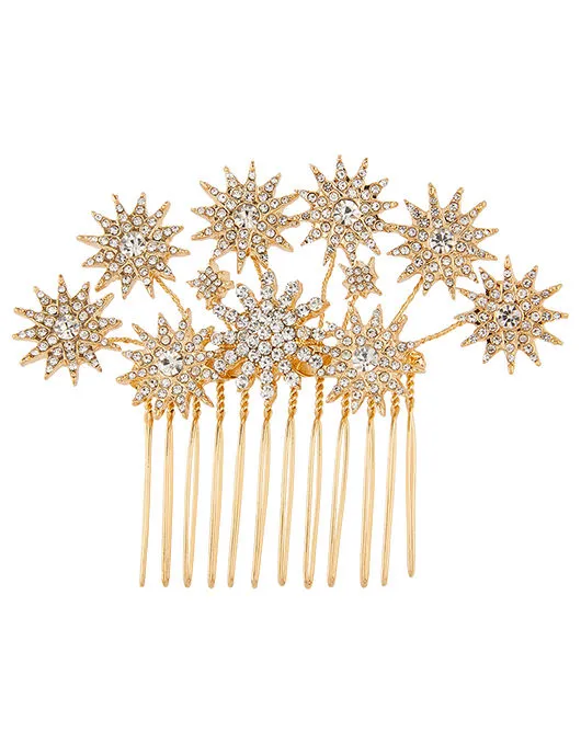 Accessorize London Sparkly Star Statement Hair Comb