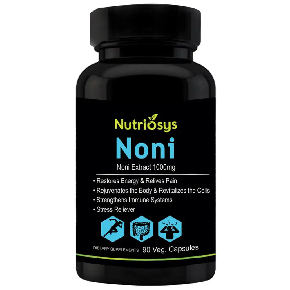 Nutriosys Noni (1000 mg),  90 veggie capsule(s)  Unflavoured