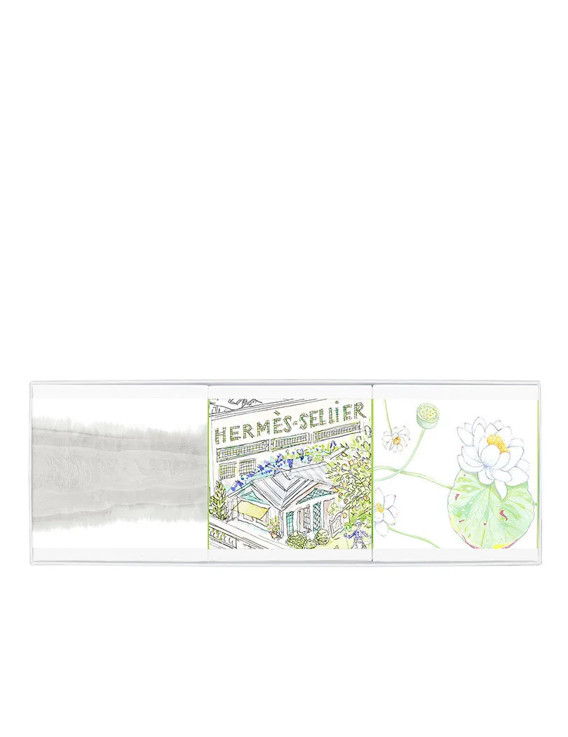 HERMES The Garden-Perfumes 3 Soaps Gift Set