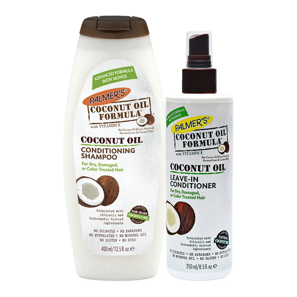 Palmer's Coconut Oil Formula Conditioning Shampoo With Natural Fusions Chia Seed & Argan Oil Hair Mask