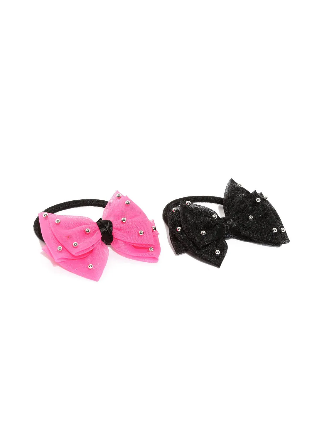 Toniq Set Of 2 Bow Rubber Bands