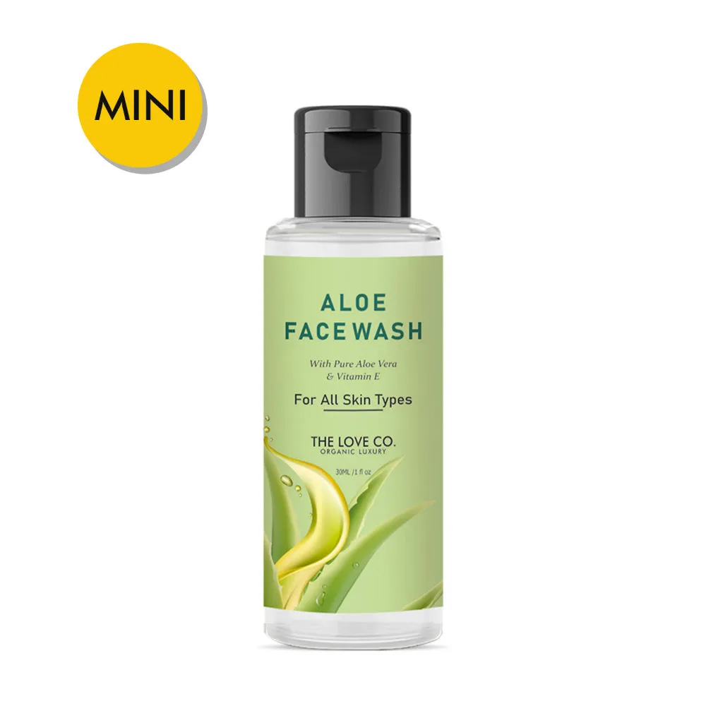 The Love Co. Organic Luxury Aloe Face Wash