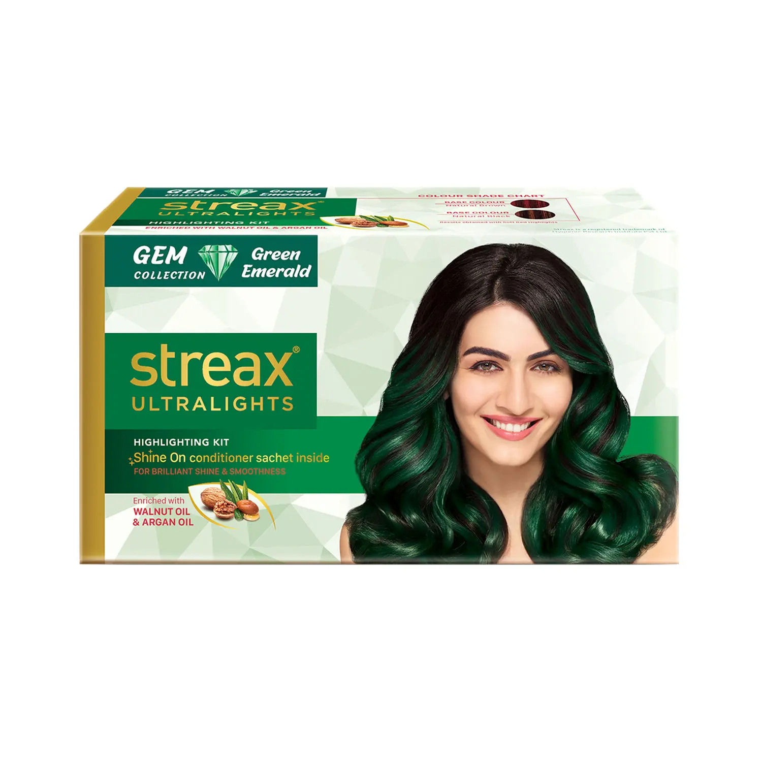 Streax Ultralights Gem Collection Green Emerald (60 ml)