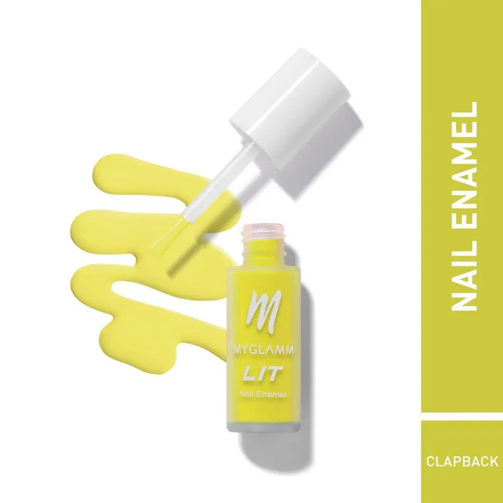 MyGlamm LIT Matte Nail Enamel-Clapback-7ml