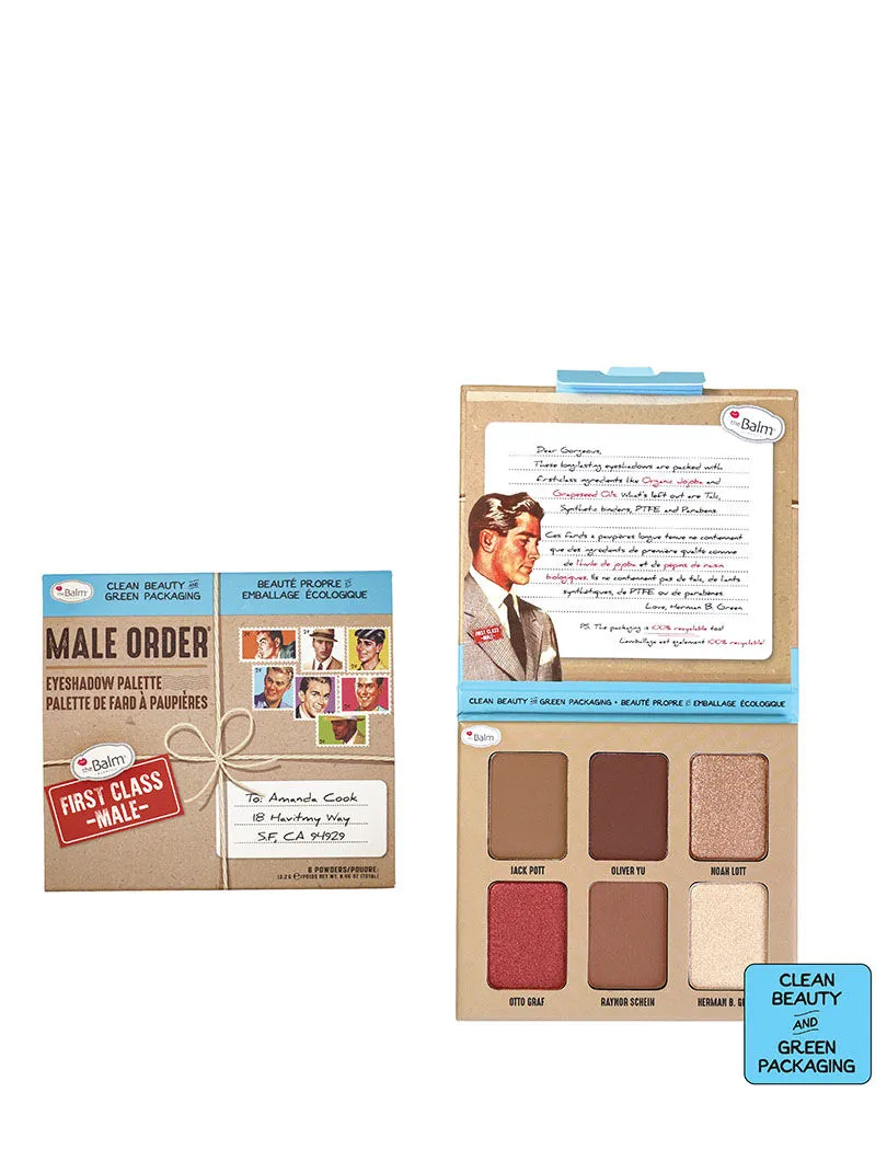 theBalm Male Order Eyeshadow Palette - First Class