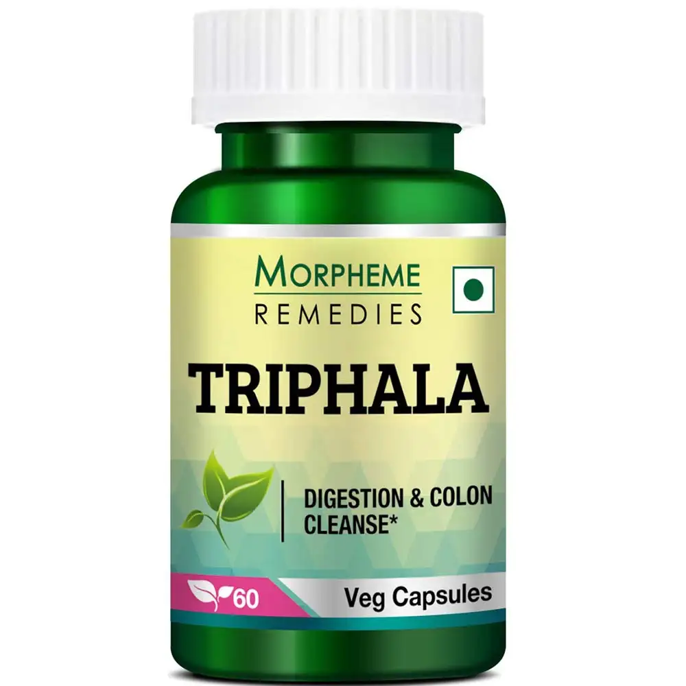 Morpheme Remedies Triphala (500 mg),  60 veggie capsule(s)