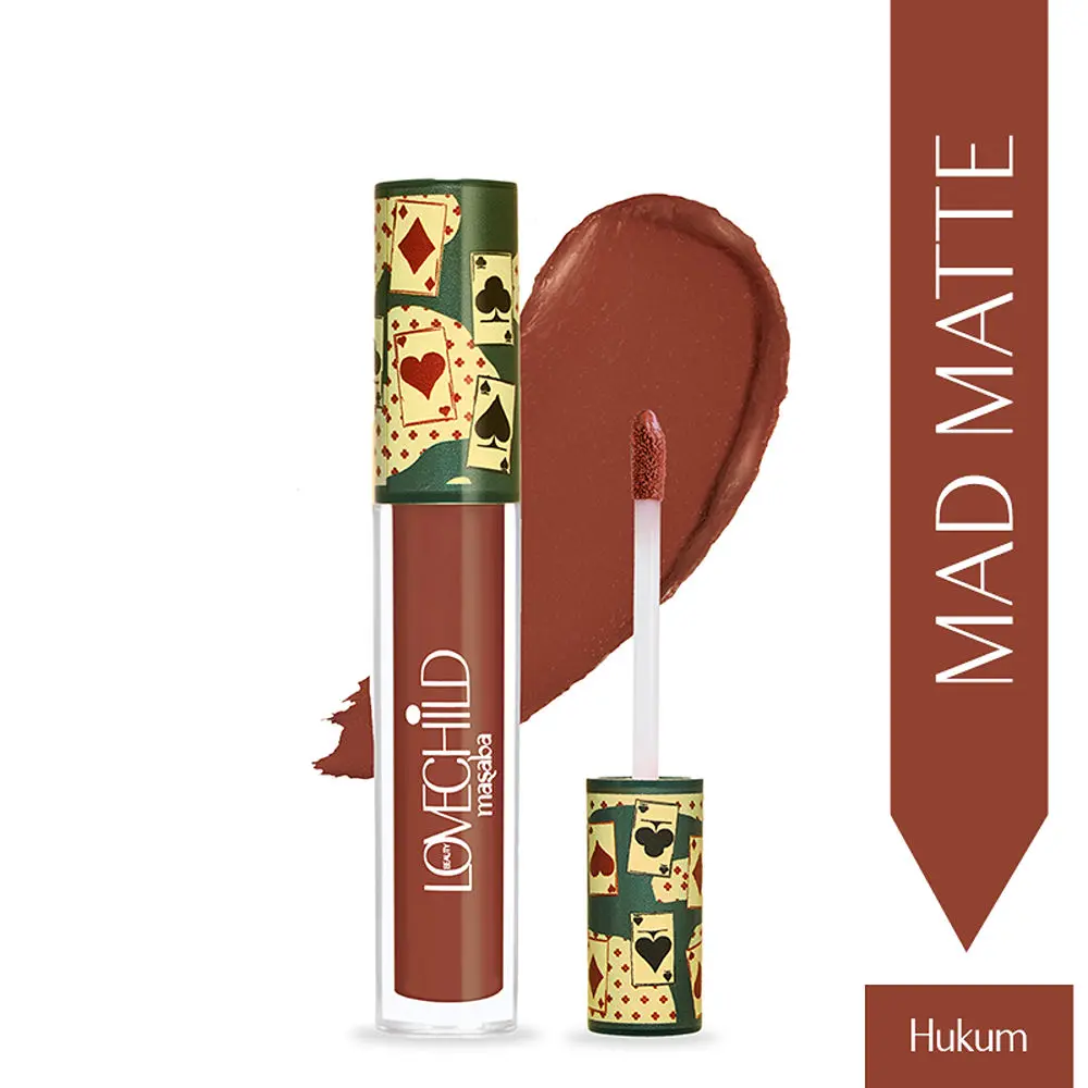 LoveChild Masaba - Game On! - 05 Hukum - Mad-Matte Liquid Lipstick