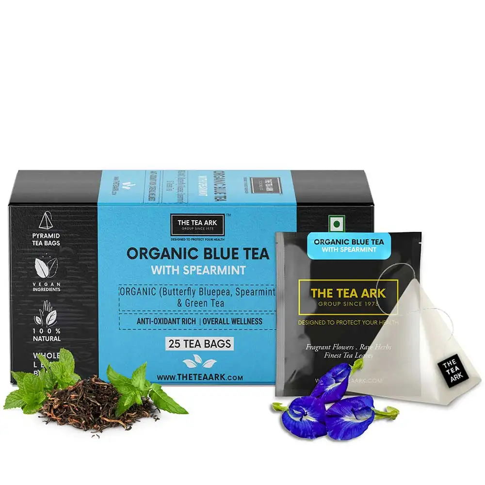 The Tea Ark Organic Blue Tea,  Spearmint  25 Tea Bag(s)