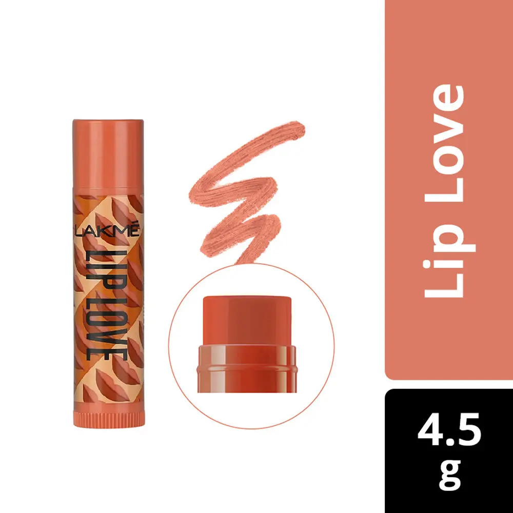 Lakme Lip Love Chapstick - Caramel (4.5 g)