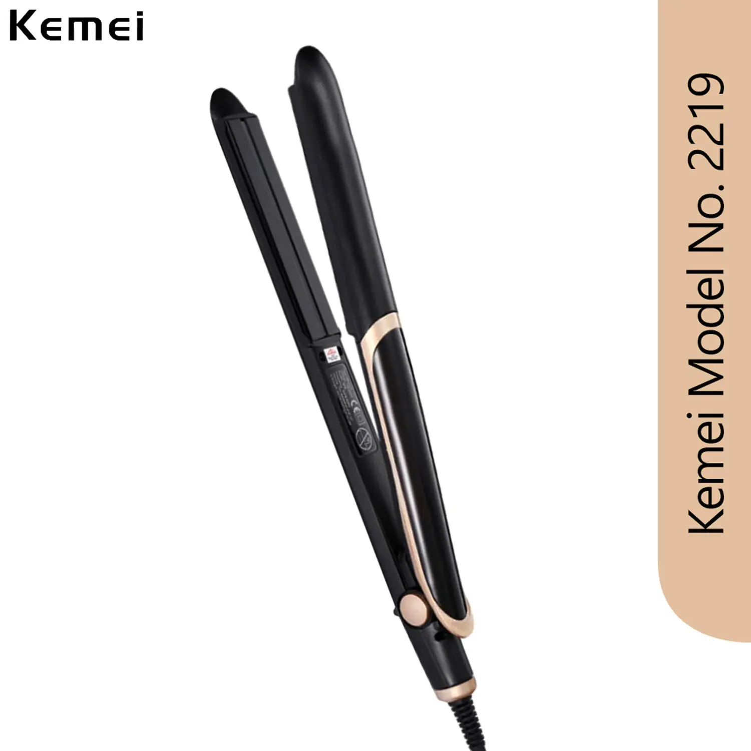 Kemei KM-2219 Professional Hair iron