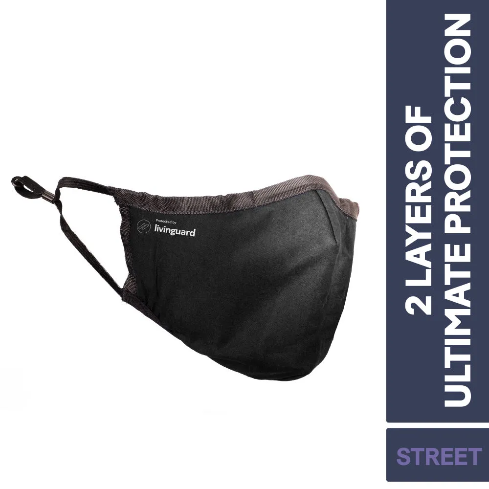 Livinguard Face Mask Street Large - Black