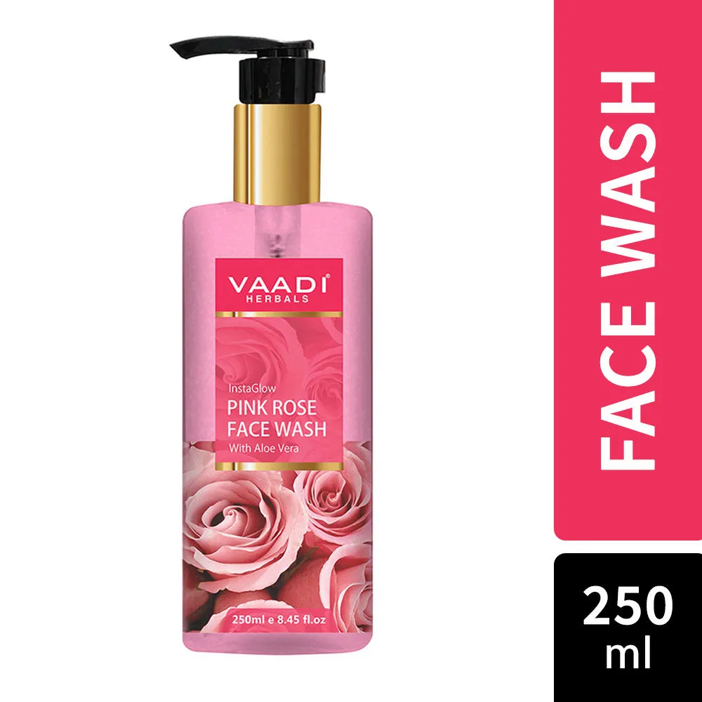 Vaadi Herbals InstaGlow Pink Rose Face Wash