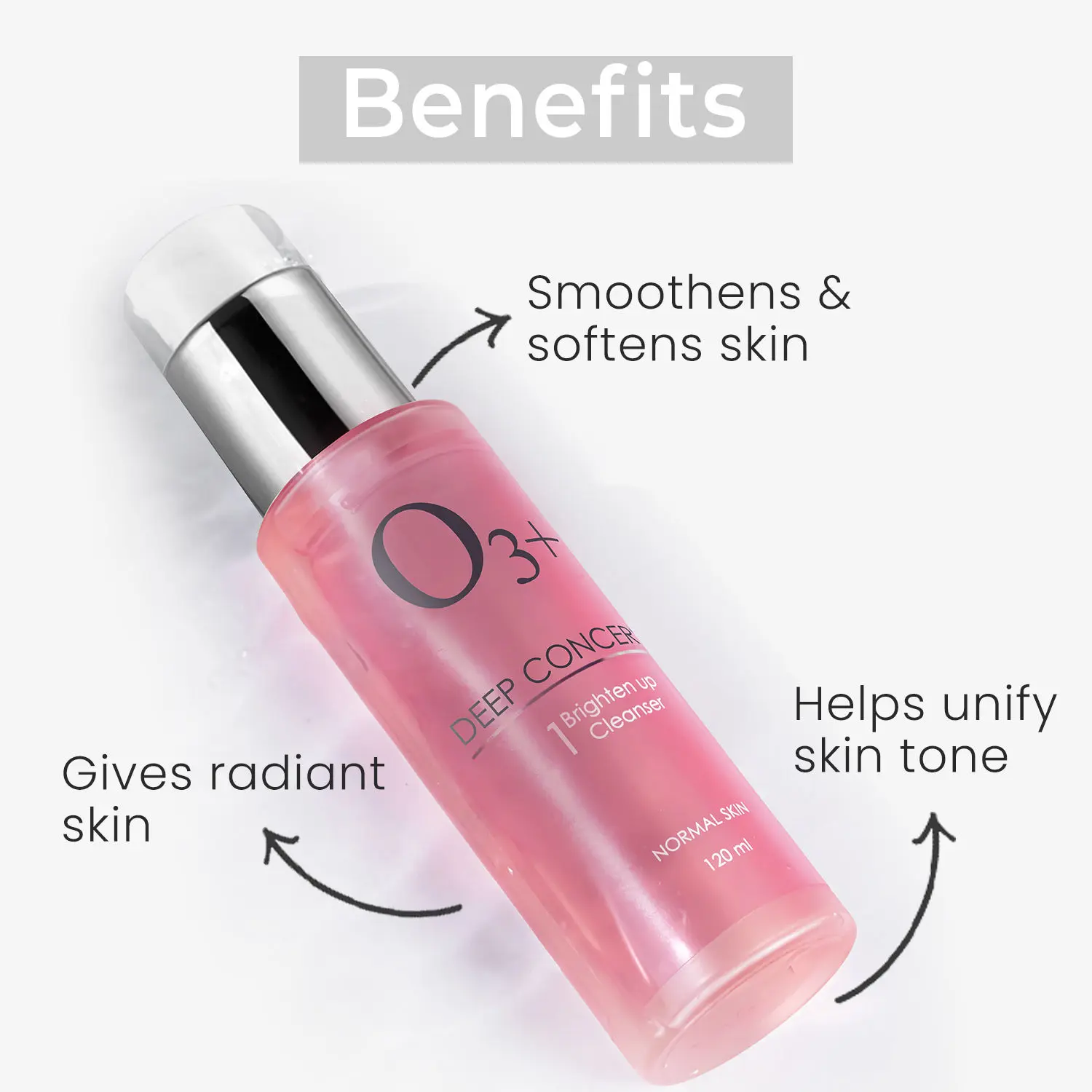 O3+ Deep Concern 1 Brighten Up Cleanser Normal Skin(120ml)