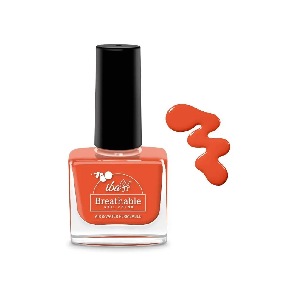 Iba Breathable Nail Color - B12 Orange Flames (9 ml)