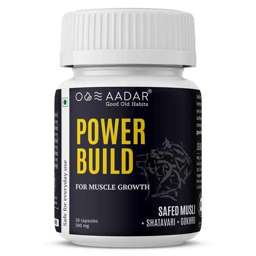 Aadar Power Build,  30 capsules