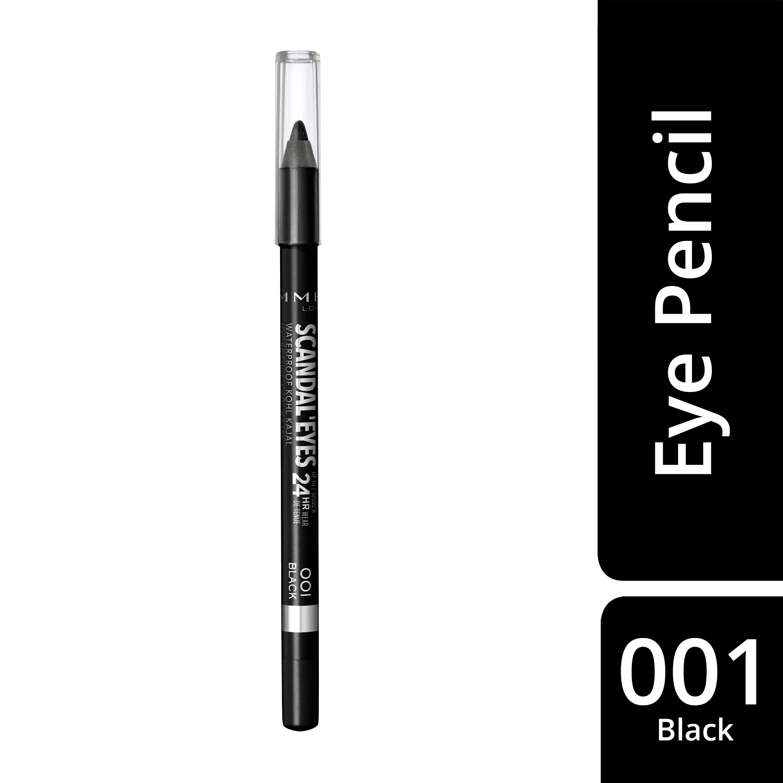 Rimmel London Scandaleyes Waterproof Kohl Kajal Liner - Black