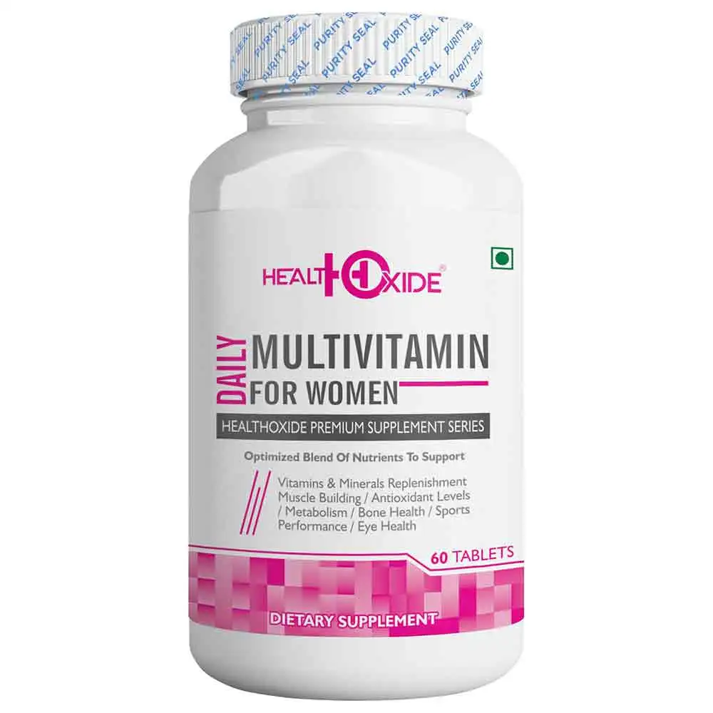 Health Oxide Daily Multivitamins for Women,  60 tablet(s)  Unflavoured