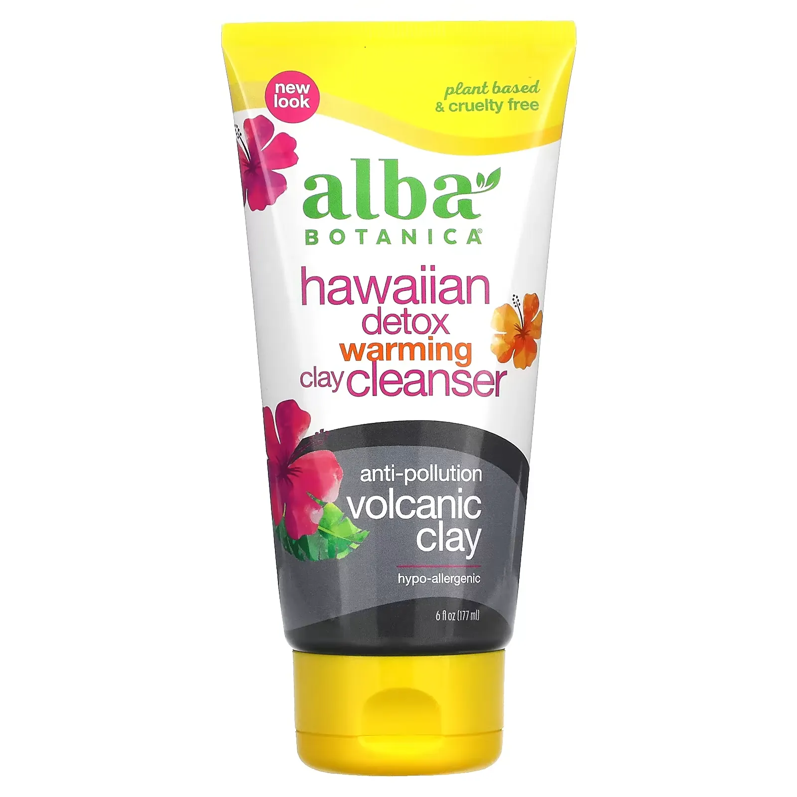 Hawaiian Detox Warming Clay Cleanser, 6 fl oz (177 ml)