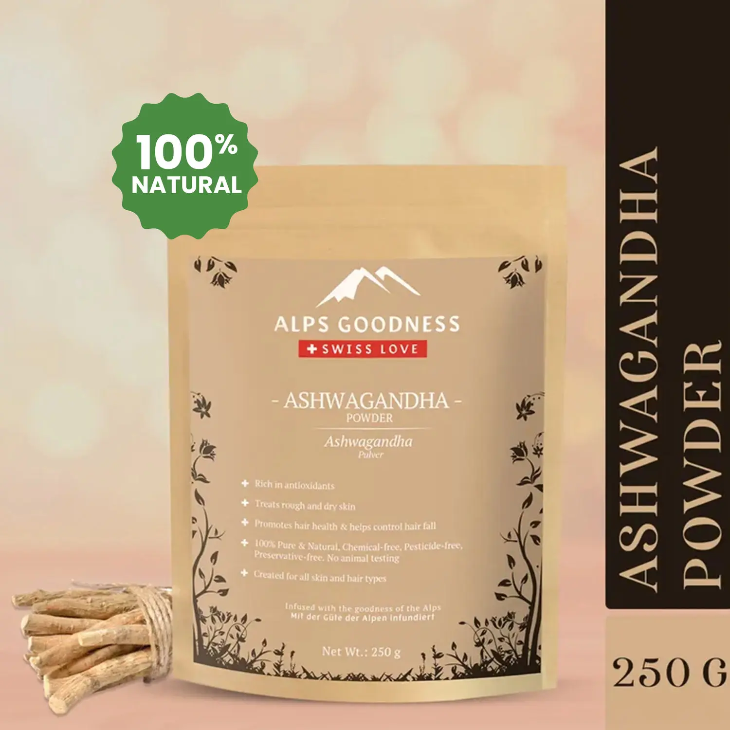 Alps Goodness Powder - Ashwagandha (250 gm)