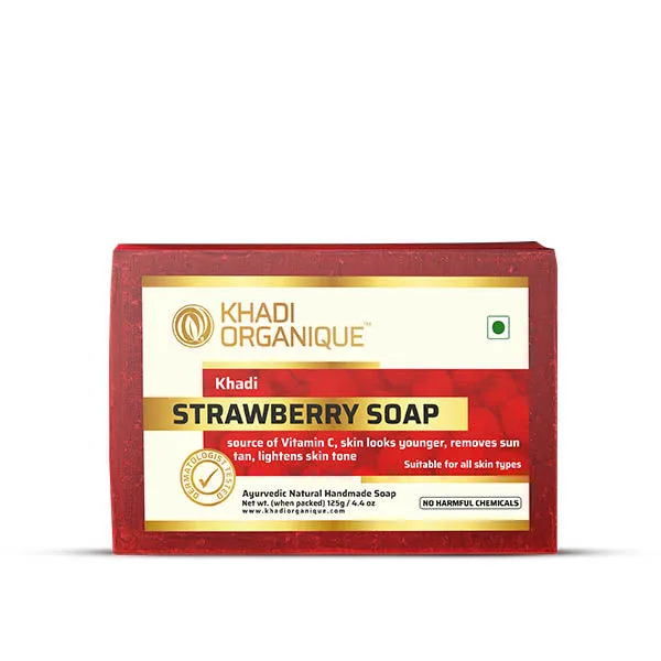 Khadi Organique Strawberry Soap