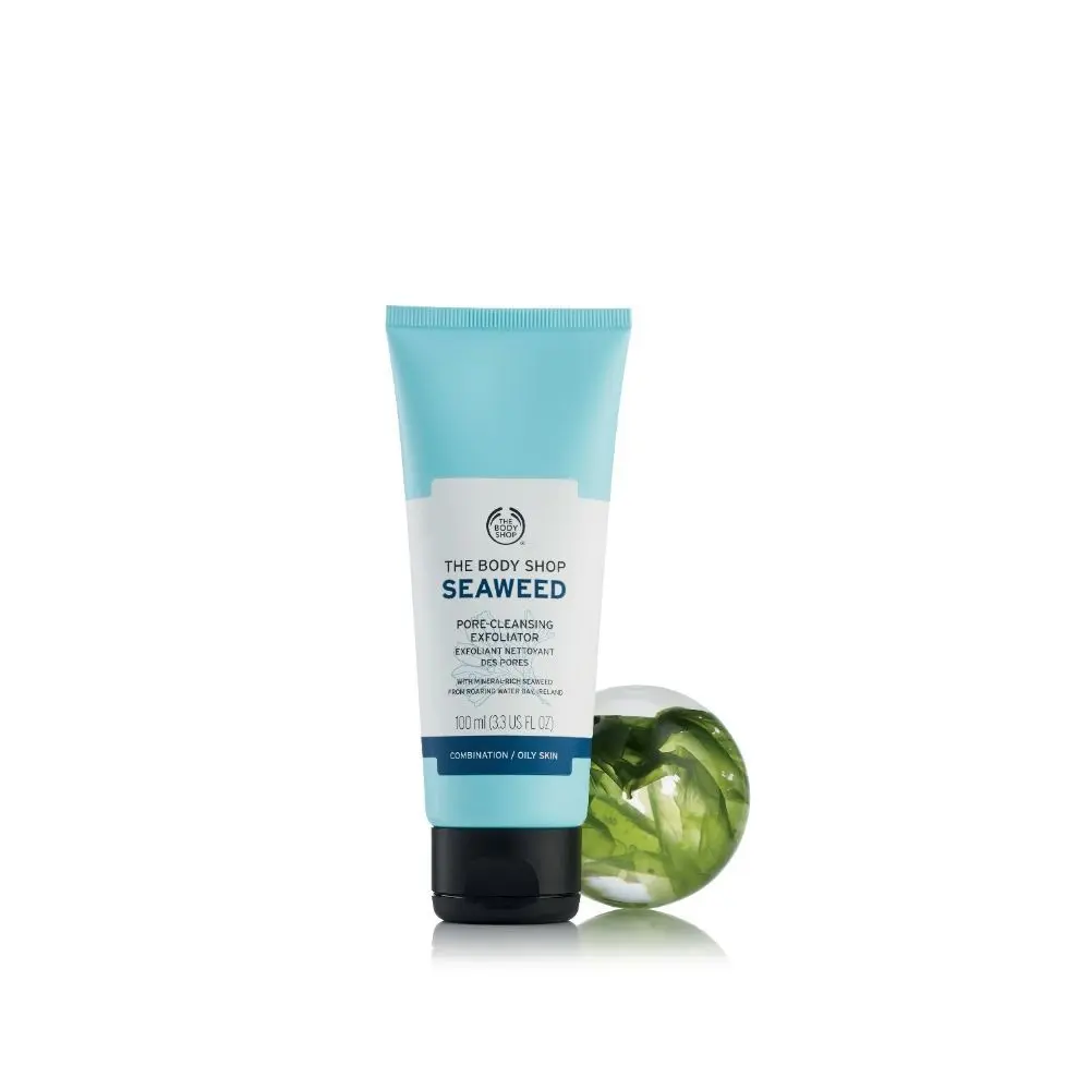 The Body Shop Seaweed Pore-Cleansing Facial Exfoliator-100ML