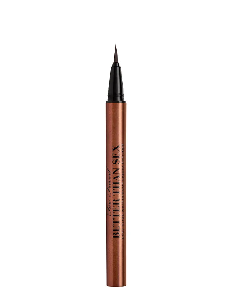 Too Faced Better Than Sex Waterproof Liquid Eyeliner - Chocolate