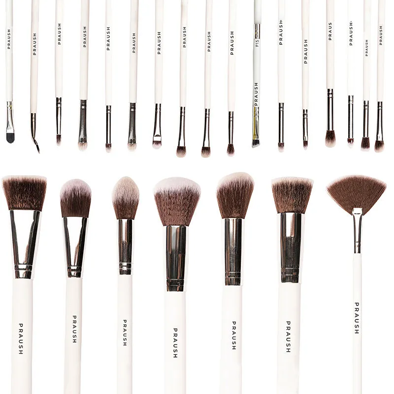 Praush (Formerly Plume) Professional Makeup Brush Set - 23 Pcs